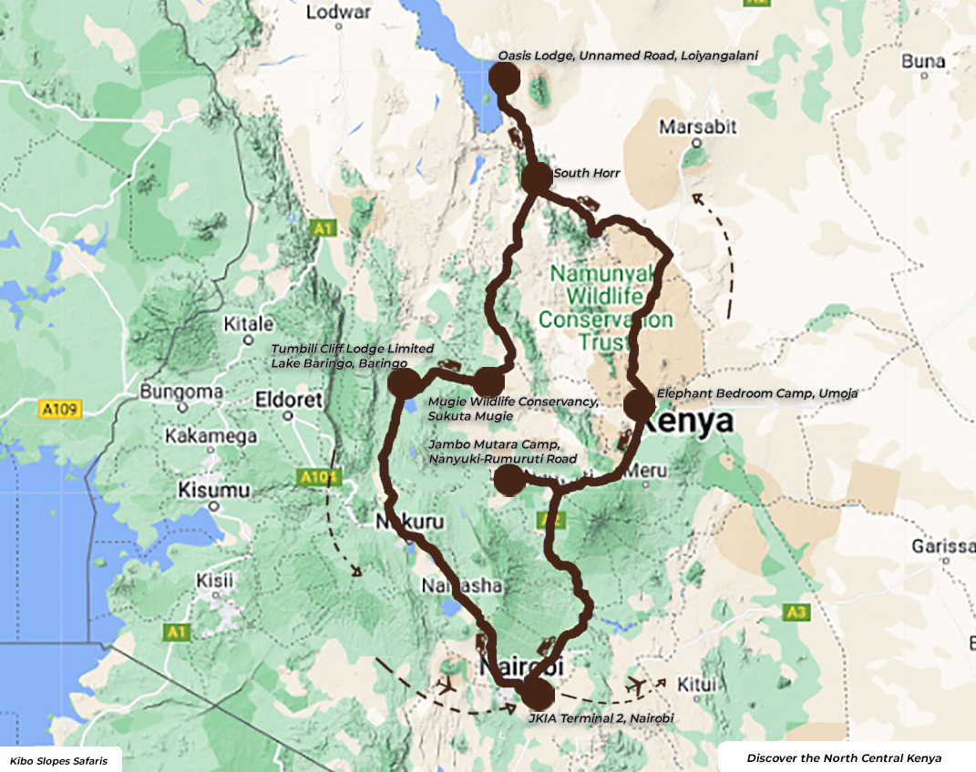 Discover The Northern Kenya Kibo Slopes Safaris