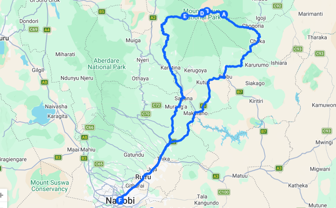 Tour Map