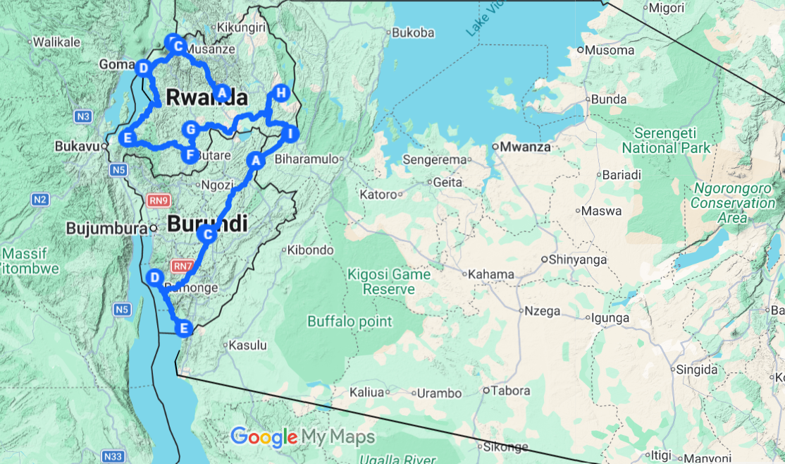 Tour Map