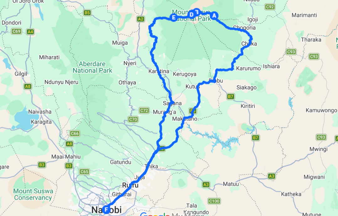 Tour Map
