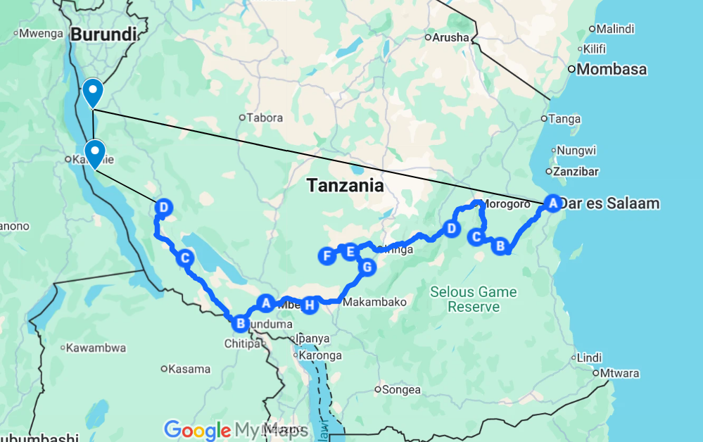 Tour Map