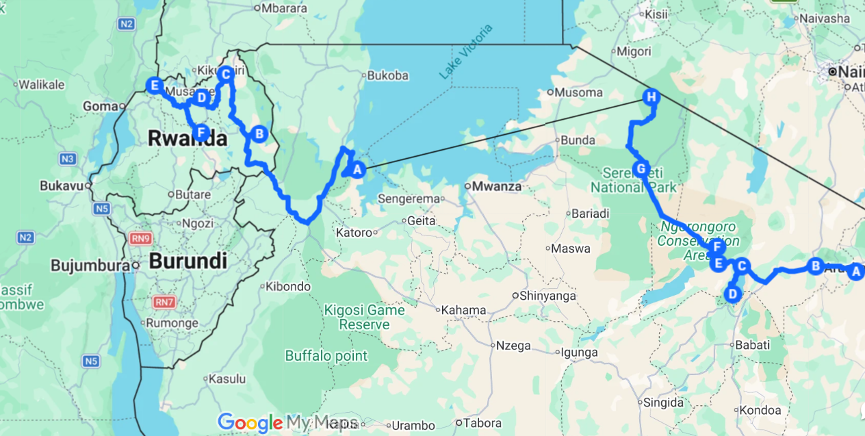 Tour Map