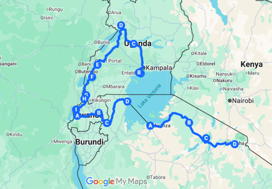Tour Map