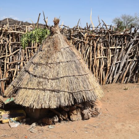 Karamojong village