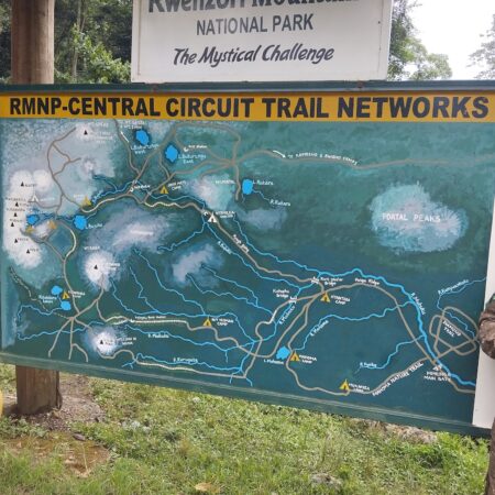 Ruwenzori routes